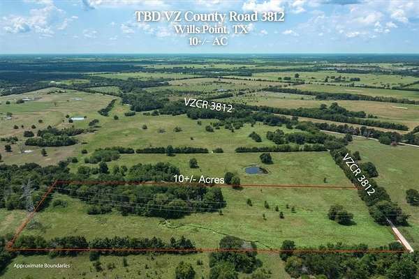10 Acres of Land for Sale in Wills Point, Texas
