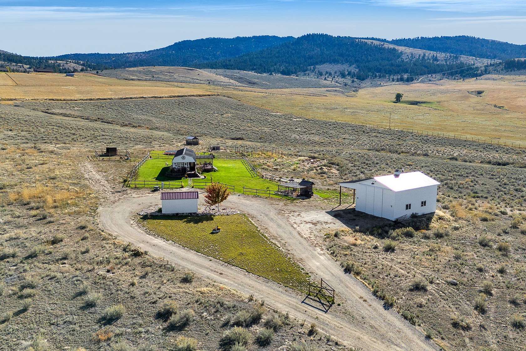 20 Acres of Land with Home for Sale in Stevensville, Montana