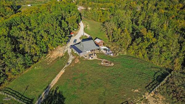 76.6 Acres of Land with Home for Sale in Willisburg, Kentucky