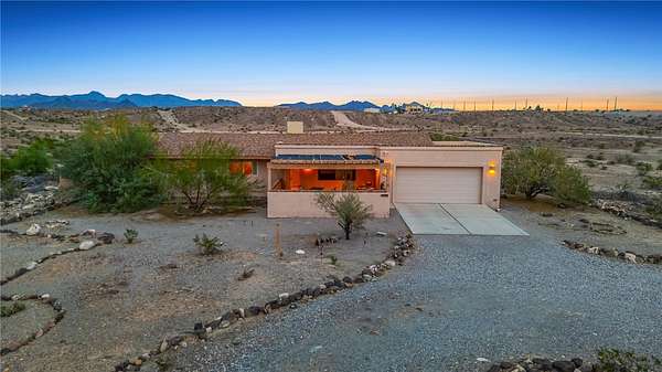 5 Acres of Residential Land with Home for Sale in Bullhead City, Arizona