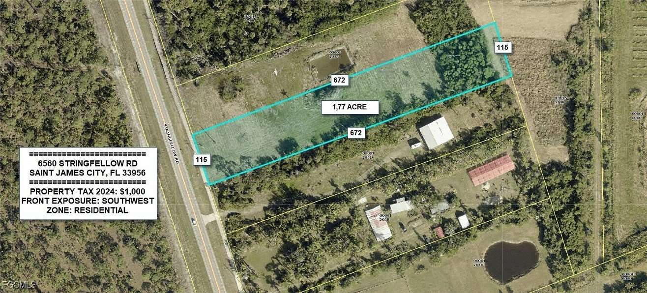 1.76 Acres of Residential Land for Sale in St. James City, Florida