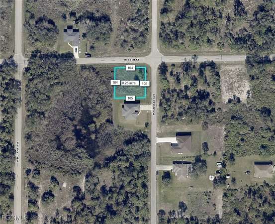 0.25 Acres of Residential Land for Sale in Lehigh Acres, Florida