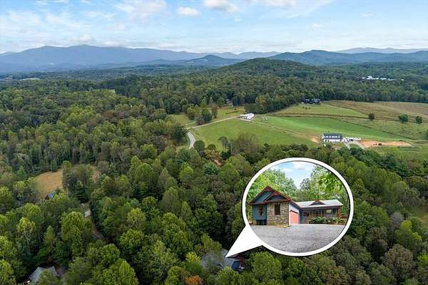 3.2 Acres of Residential Land with Home for Sale in Ellijay, Georgia