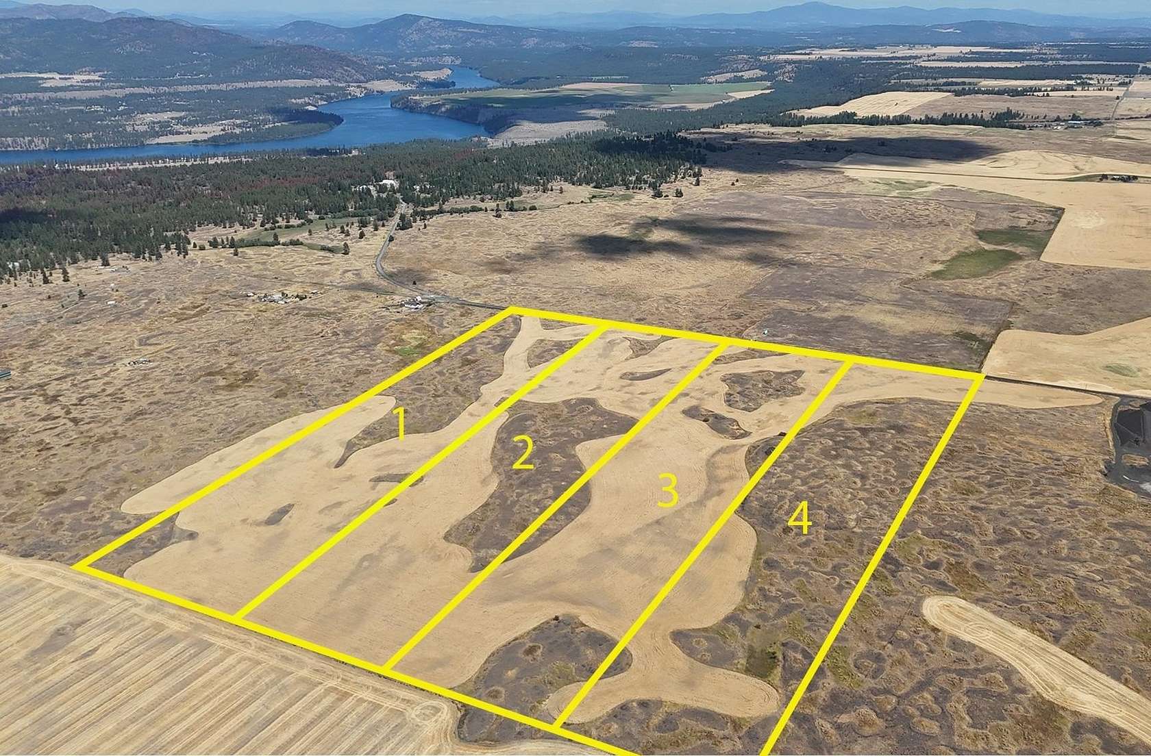 39.6 Acres of Agricultural Land for Sale in Reardan, Washington