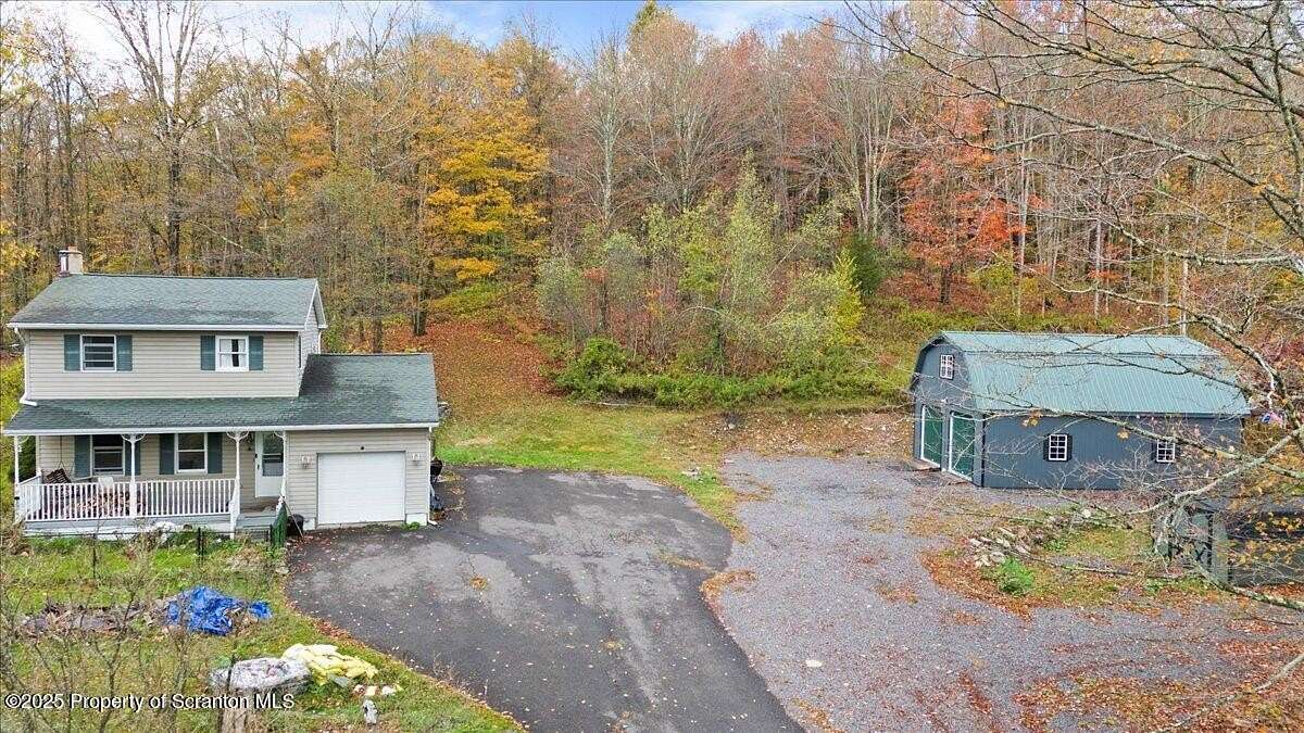 3.43 Acres of Residential Land with Home for Sale in Spring Brook Township, Pennsylvania