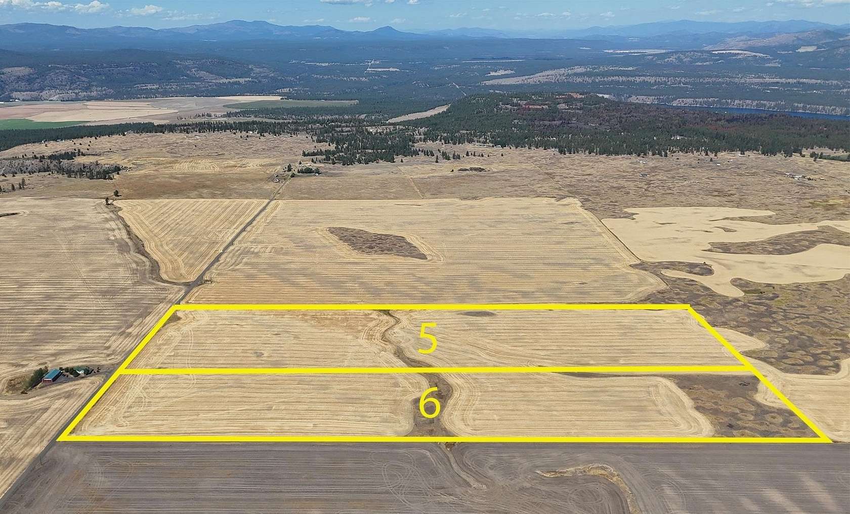 39.9 Acres of Agricultural Land for Sale in Reardan, Washington