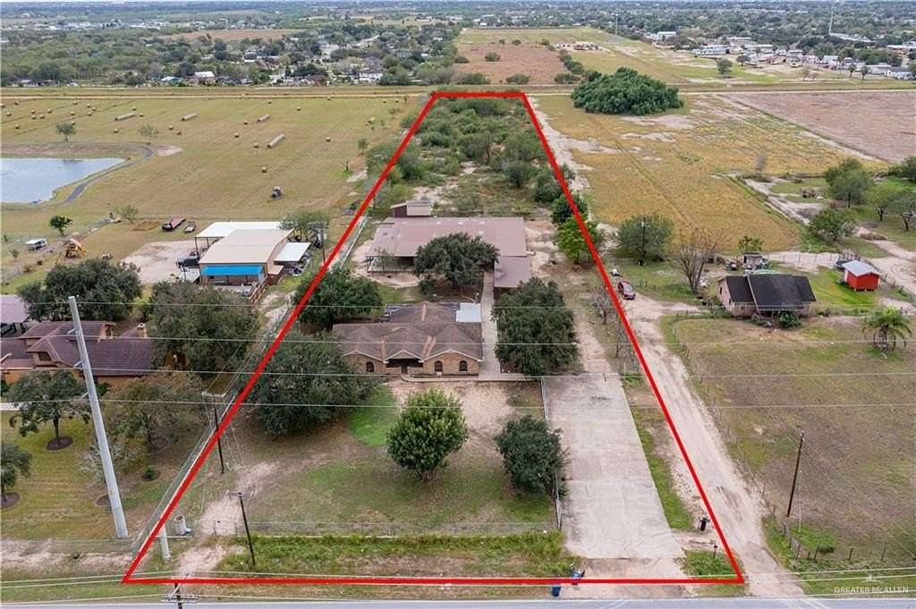 4.26 Acres of Land with Home for Sale in Edinburg, Texas