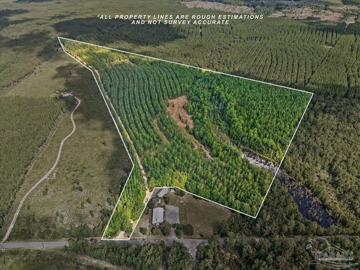 22.5 Acres of Recreational & Residential Land for Sale in Milton, Florida
