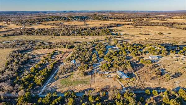 9.17 Acres of Residential Land with Home for Sale in Stephenville, Texas