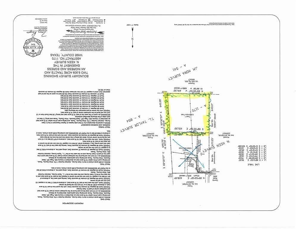 9.9 Acres of Land for Sale in Paradise, Texas