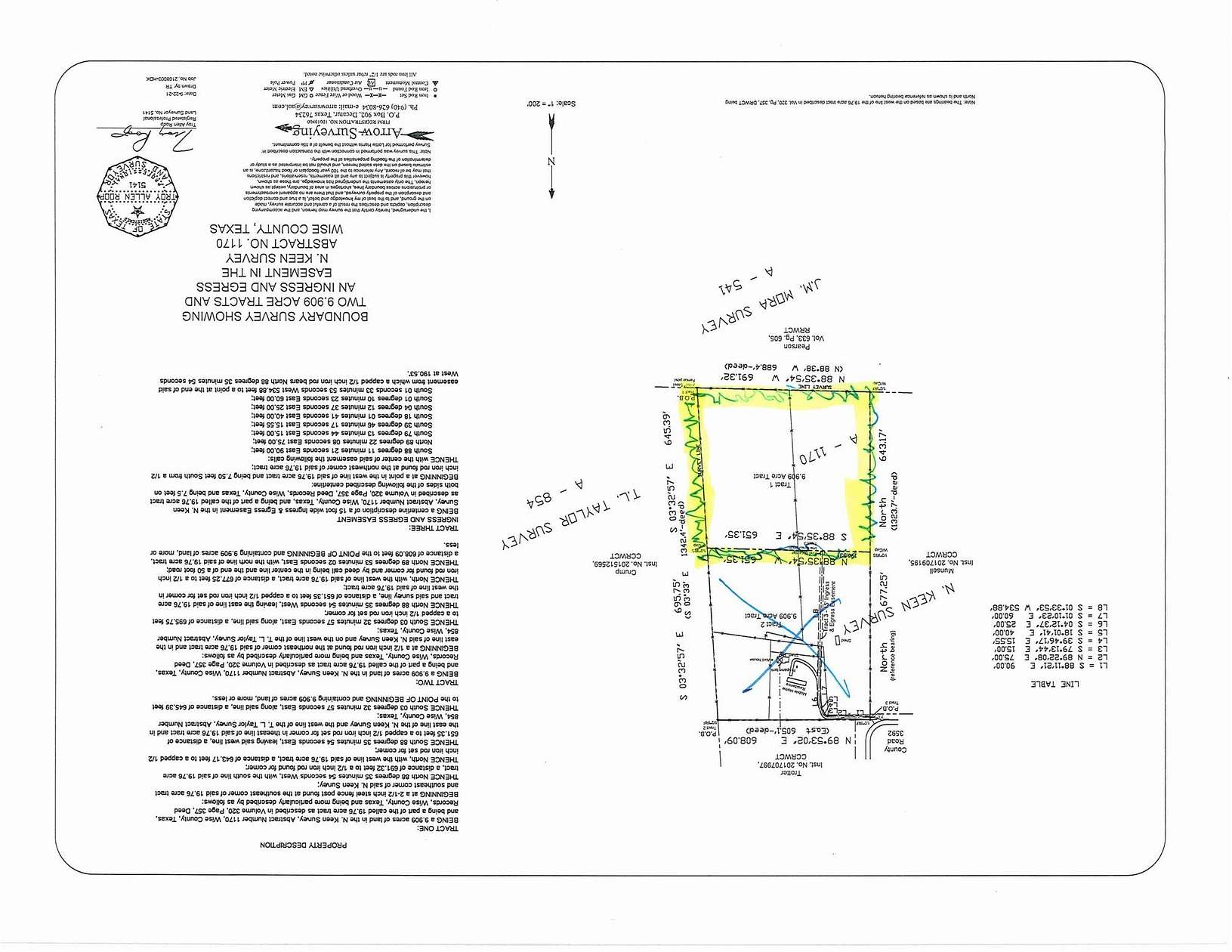 9.9 Acres of Land for Sale in Paradise, Texas