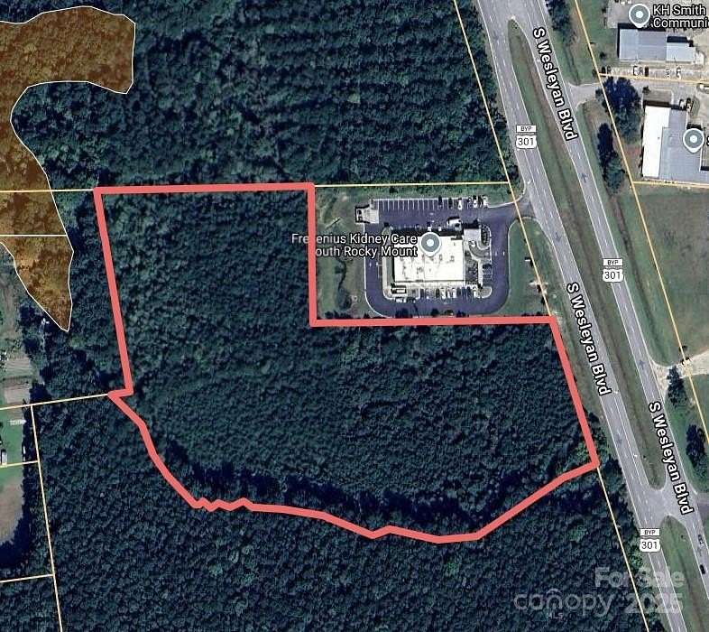 7.87 Acres of Commercial Land for Sale in Rocky Mount, North Carolina