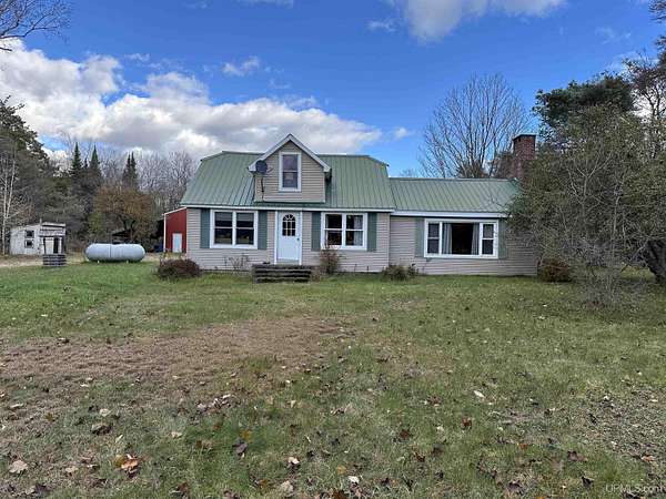 40 Acres of Recreational Land with Home for Sale in Gould City, Michigan