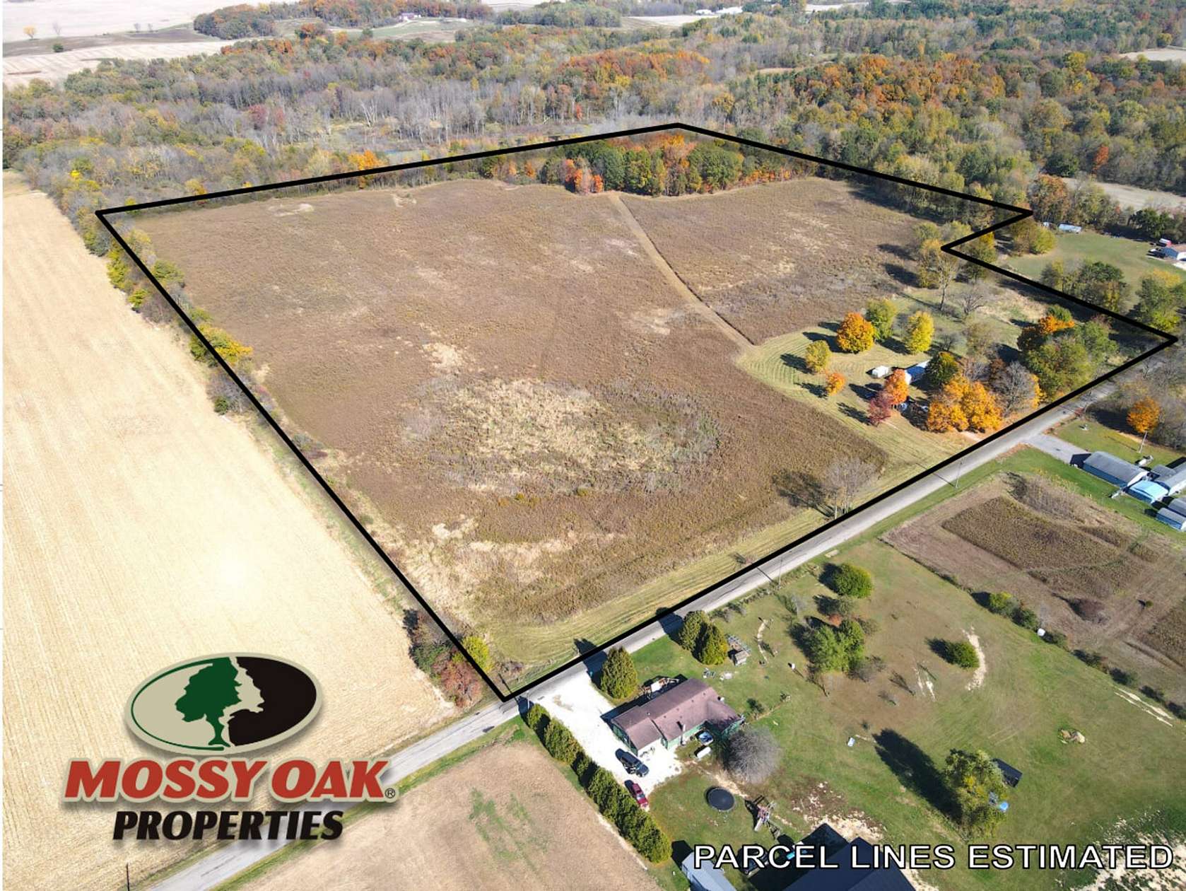 37.4 Acres of Recreational Land & Farm for Sale in Pierceton, Indiana