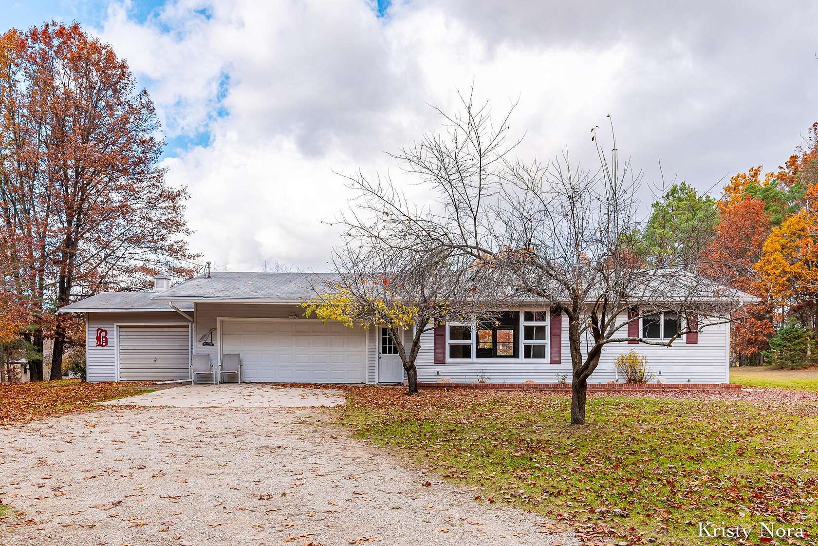 3.44 Acres of Residential Land with Home for Sale in Gowen, Michigan