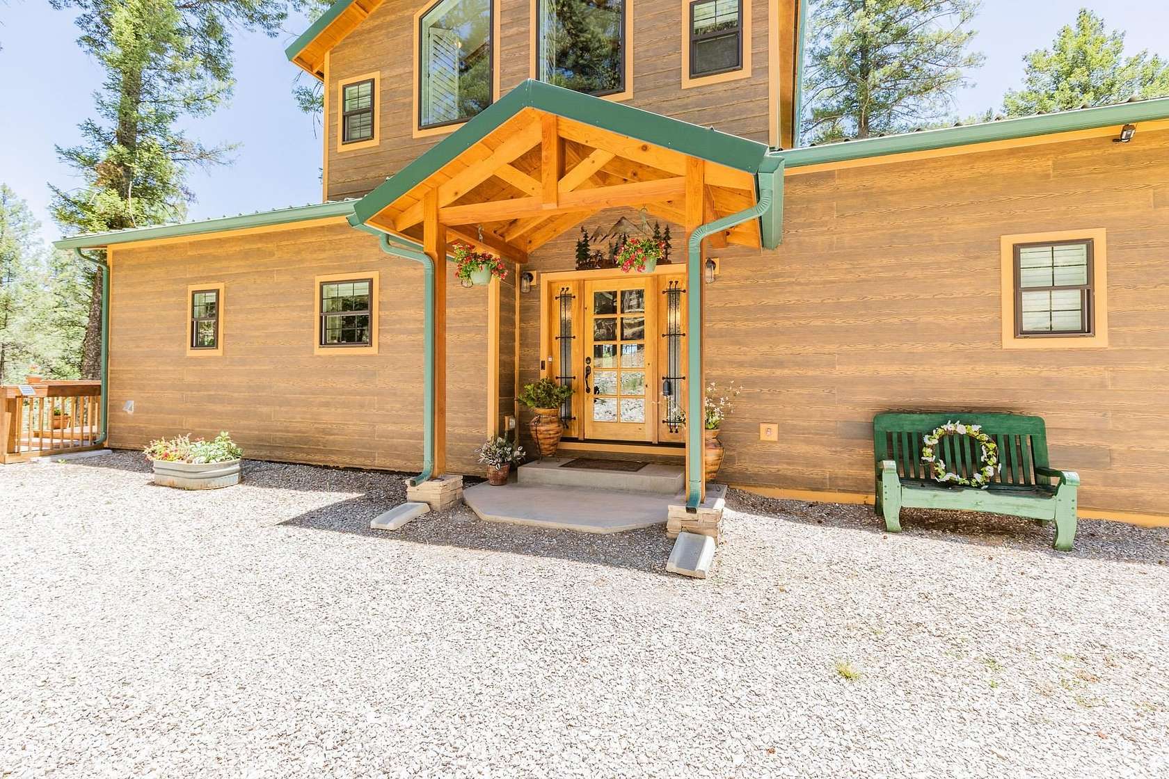 2 Acres of Residential Land with Home for Sale in Mayhill, New Mexico