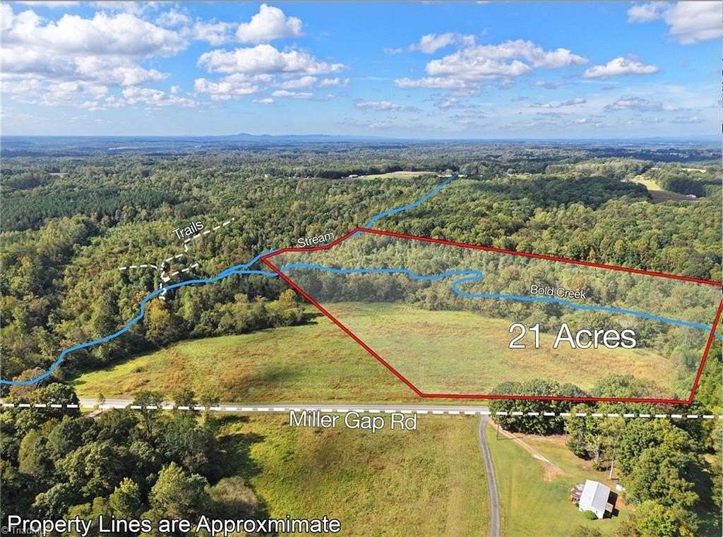 21.3 Acres of Land for Sale in Ararat, North Carolina