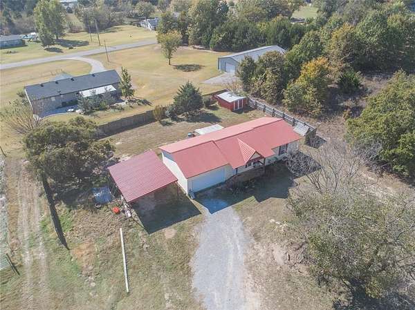 2.5 Acres of Residential Land with Home for Sale in Shawnee, Oklahoma