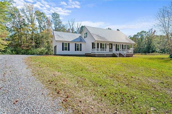 5.3 Acres of Residential Land with Home for Sale in Gordo, Alabama