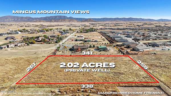 2 Acres of Residential Land for Sale in Prescott Valley, Arizona