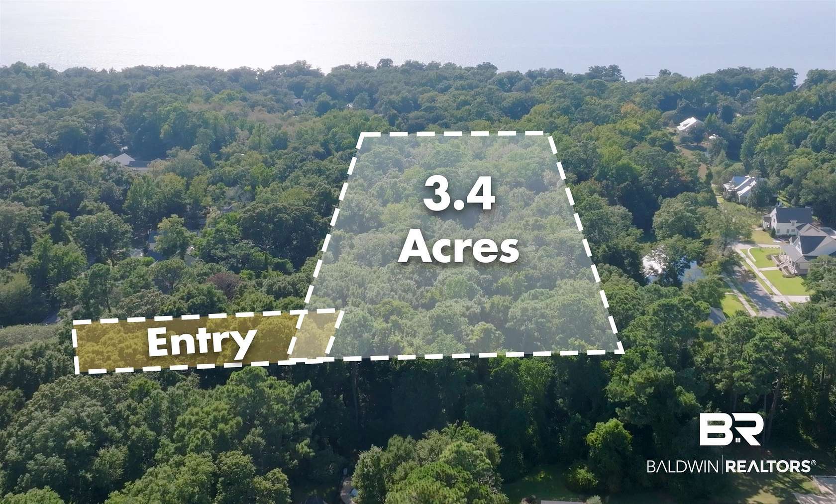 3.4 Acres of Residential Land for Sale in Daphne, Alabama