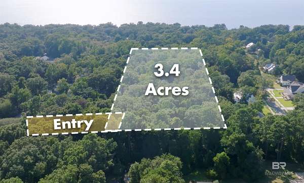 3.4 Acres of Residential Land for Sale in Daphne, Alabama