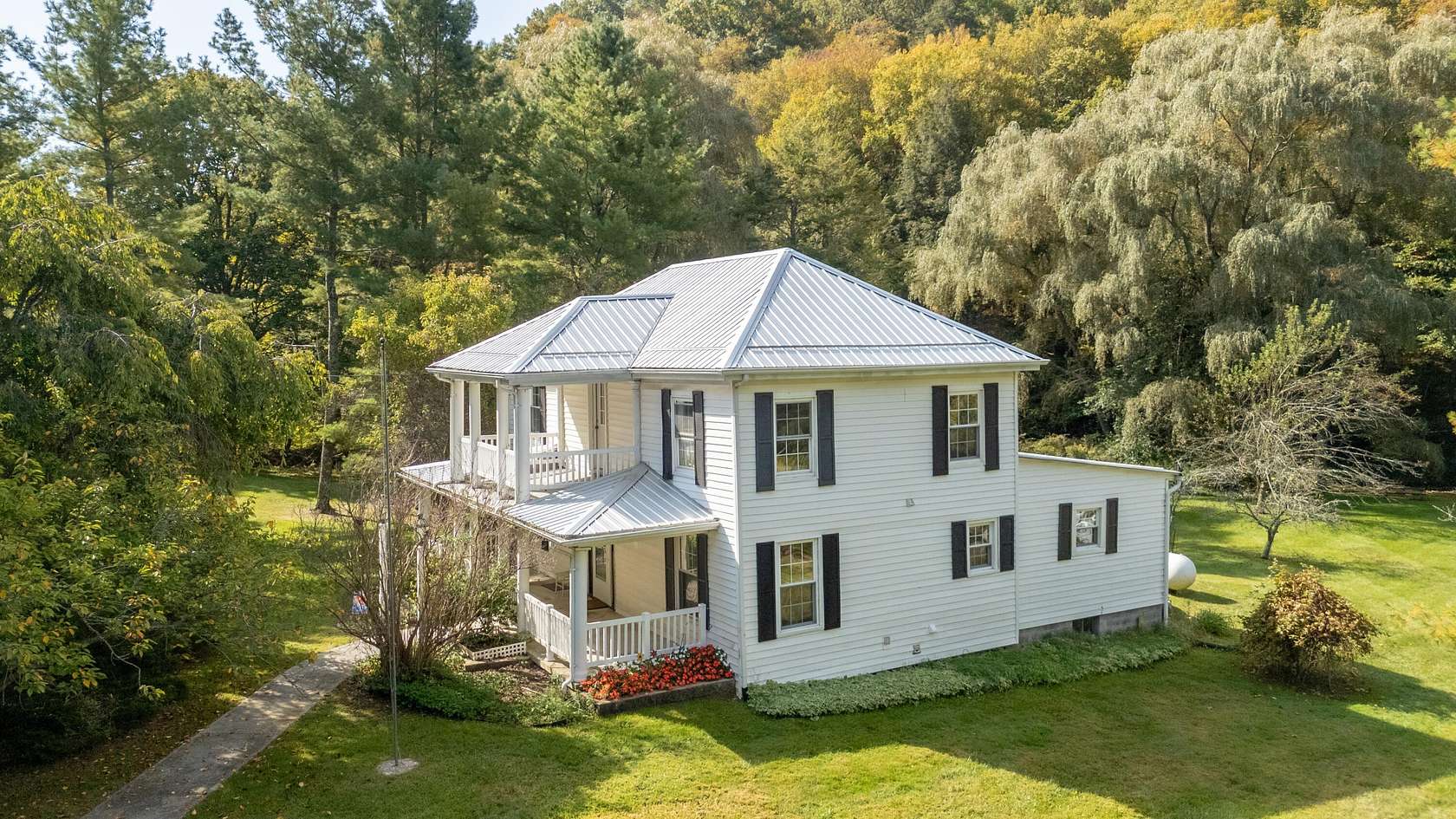 2.75 Acres of Residential Land with Home for Sale in Gap Mills, West Virginia