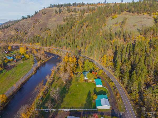 4.6 Acres of Residential Land with Home for Sale in Stites, Idaho