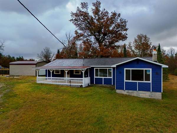 5 Acres of Residential Land with Home for Sale in Grayling, Michigan