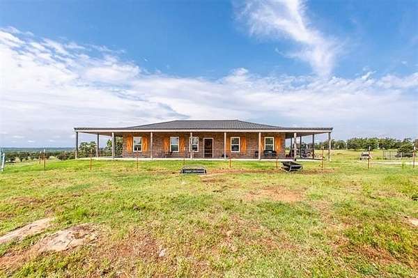 244 Acres of Land with Home for Sale in Jennings, Oklahoma