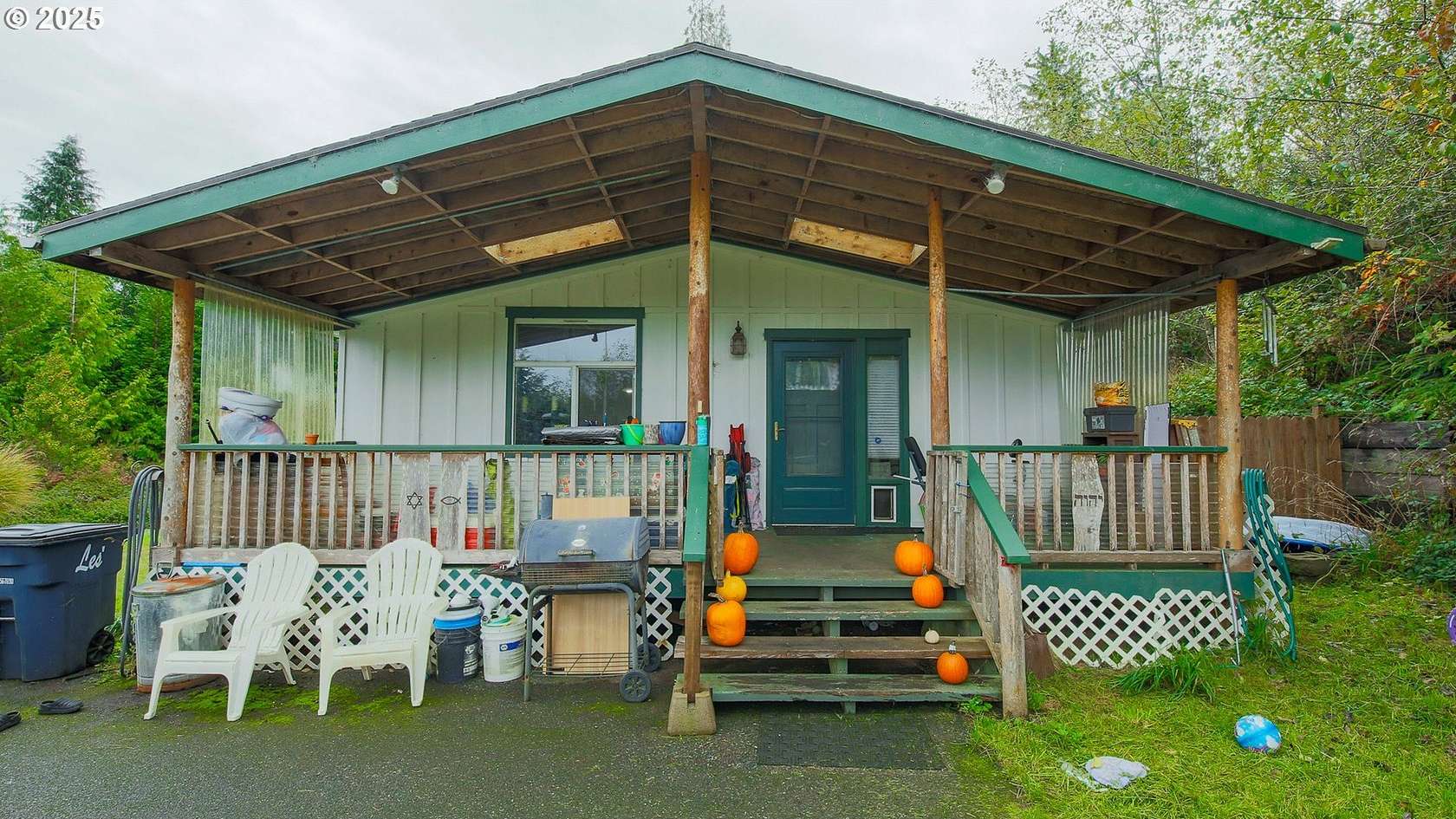 7.18 Acres of Residential Land with Home for Sale in Coos Bay, Oregon