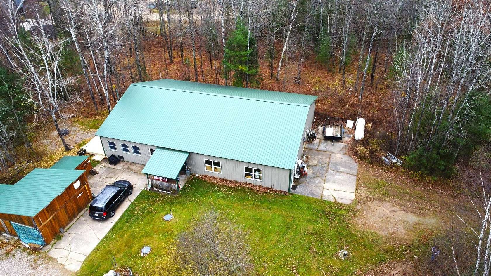 3.18 Acres of Residential Land with Home for Sale in Tomahawk, Wisconsin