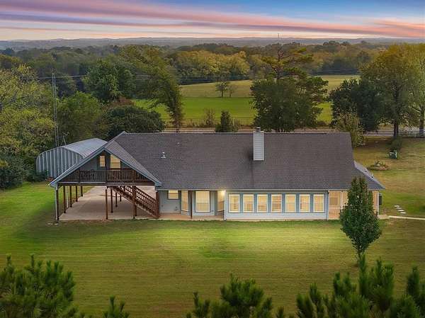 11.1 Acres of Land with Home for Sale in Grand Saline, Texas