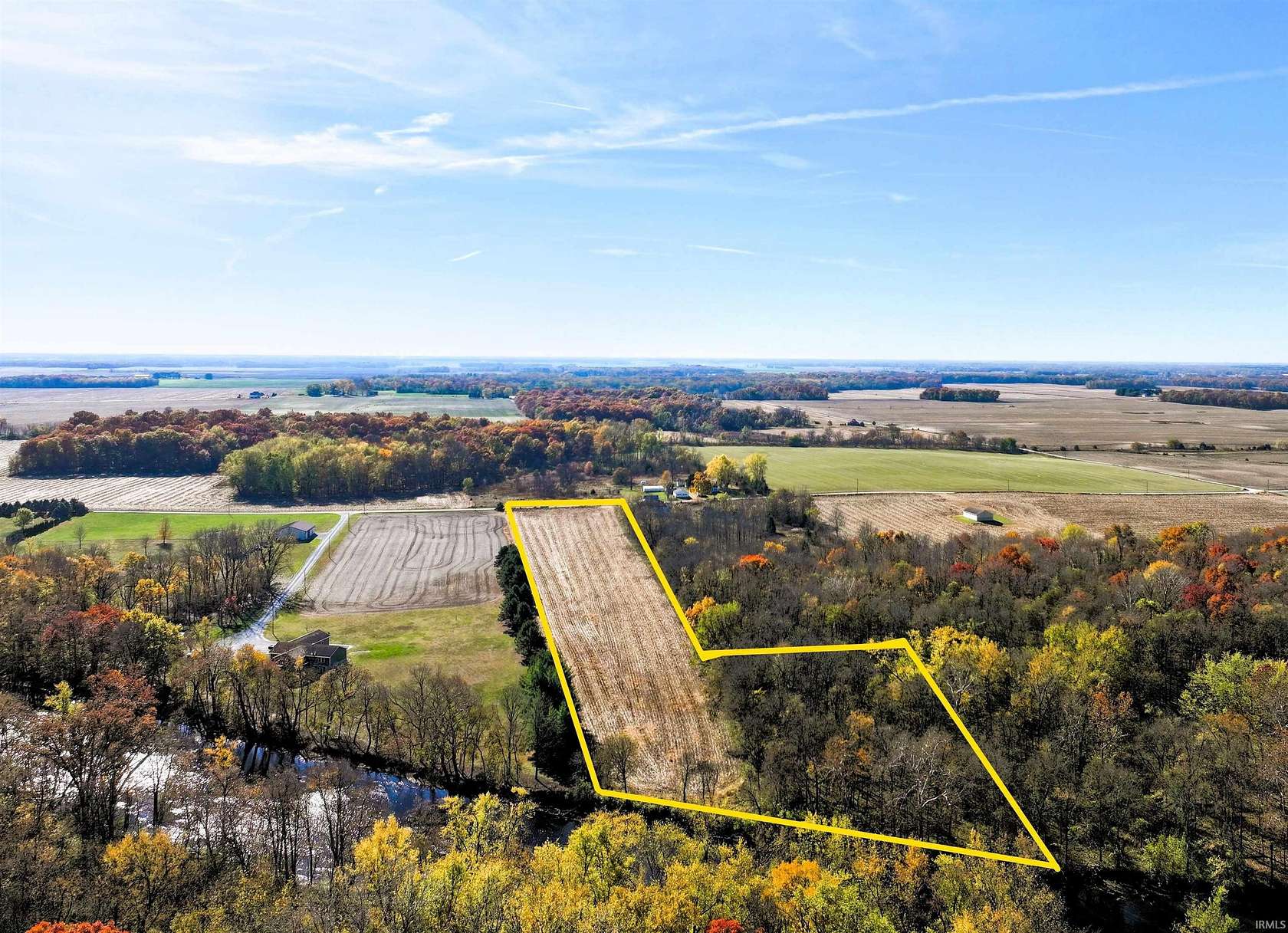 10.6 Acres of Land for Sale in Monterey, Indiana