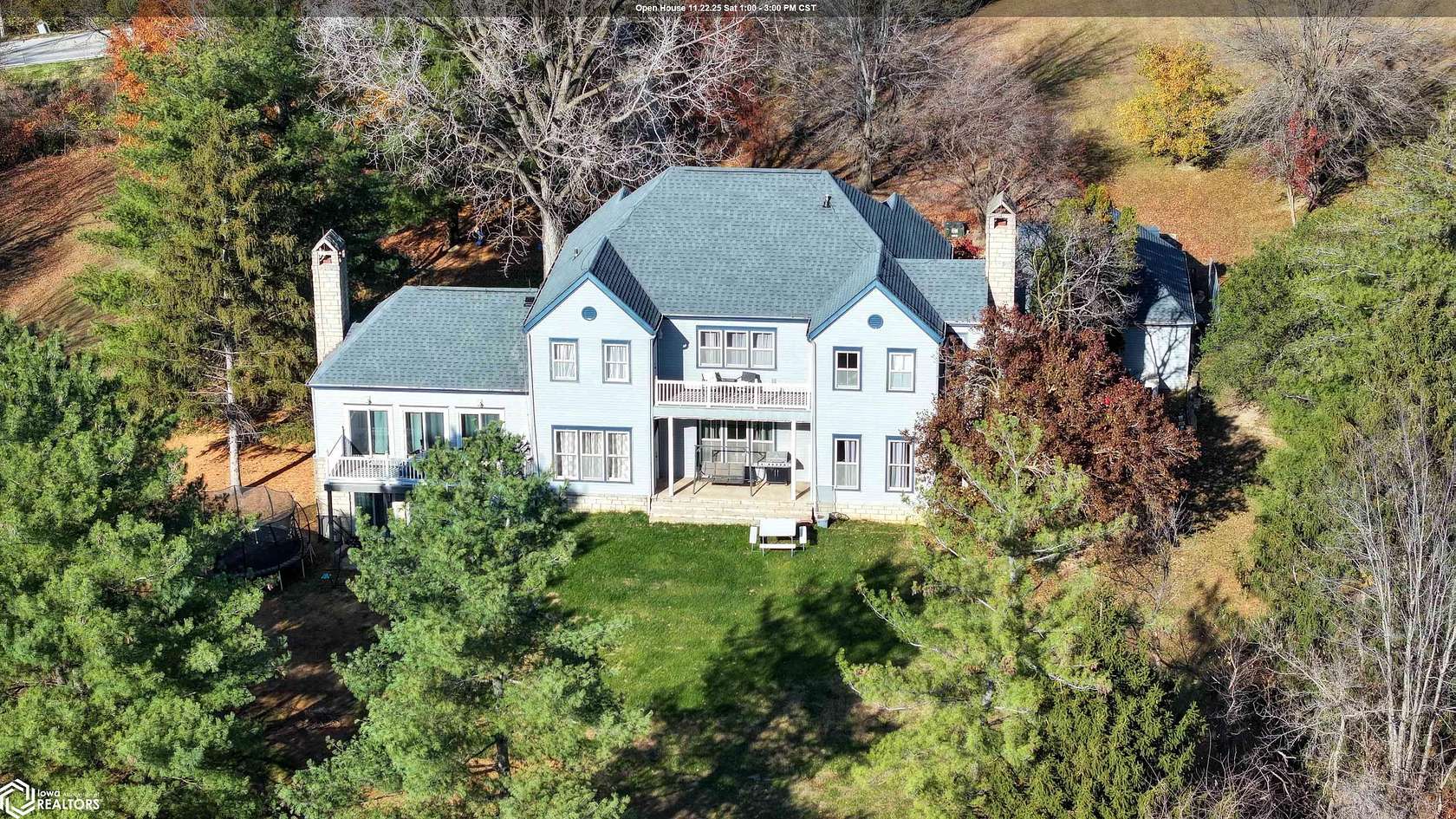 10.7 Acres of Land with Home for Sale in Fairfield, Iowa