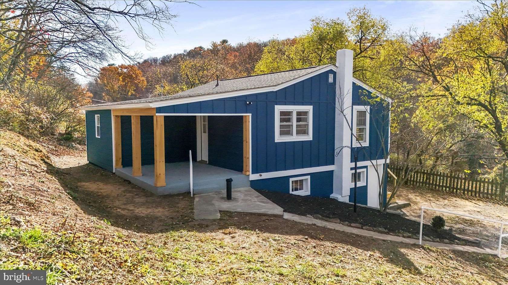 3 Acres of Residential Land with Home for Sale in Berkeley Springs, West Virginia