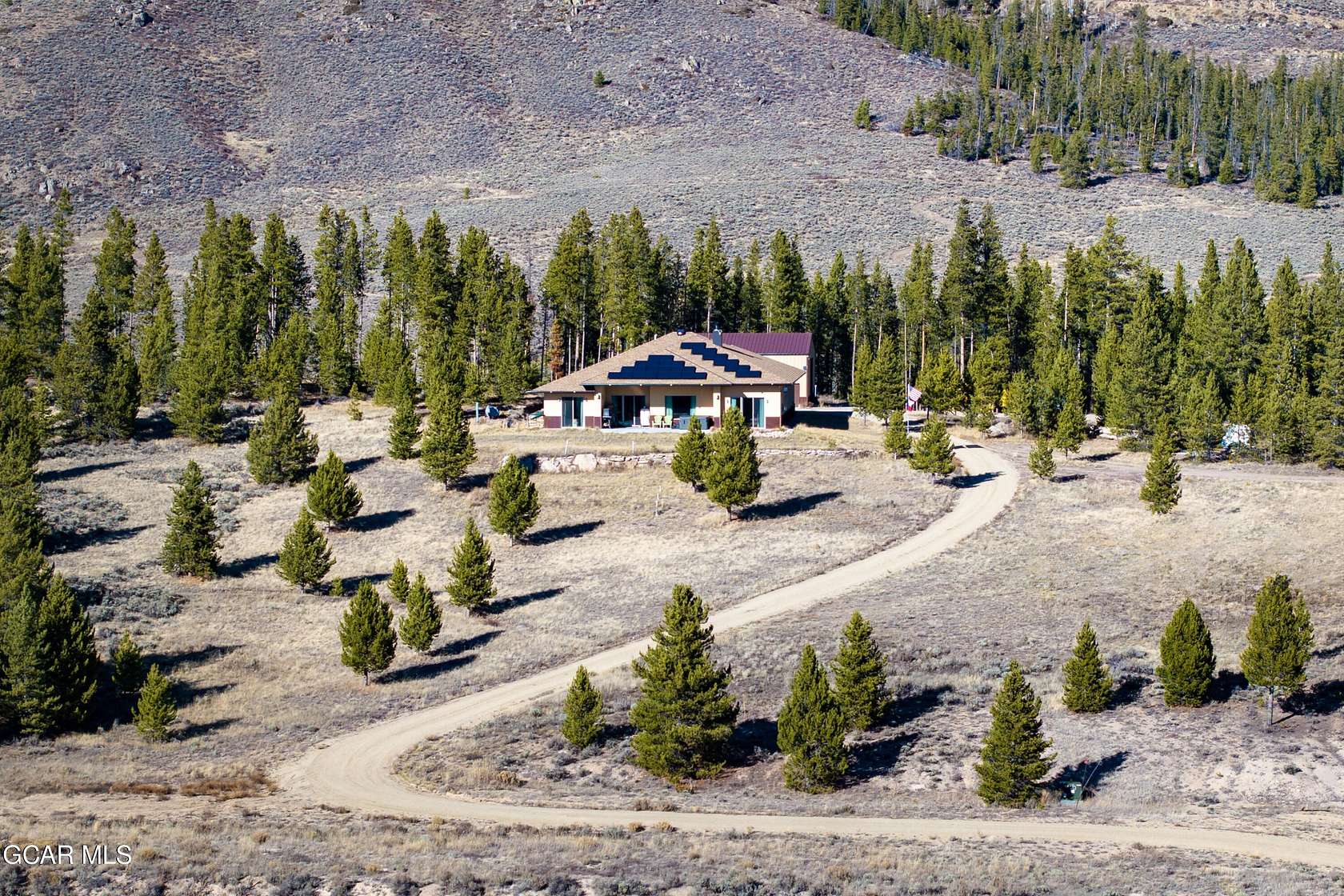 35 Acres of Recreational Land with Home for Sale in Tabernash, Colorado