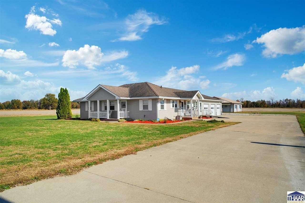 3 Acres of Residential Land with Home for Sale in Terre Haute, Indiana