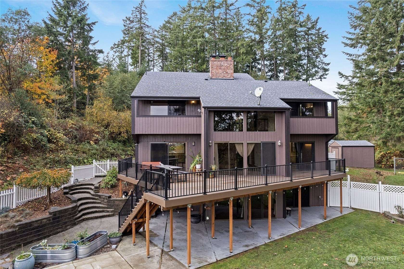 2 Acres of Residential Land with Home for Sale in Fox Island, Washington