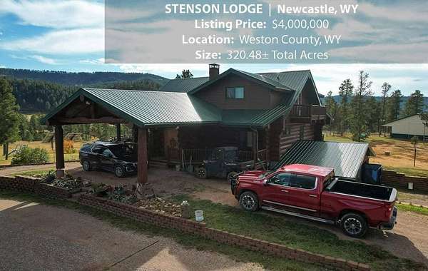 320 Acres of Land with Home for Sale in Newcastle, Wyoming