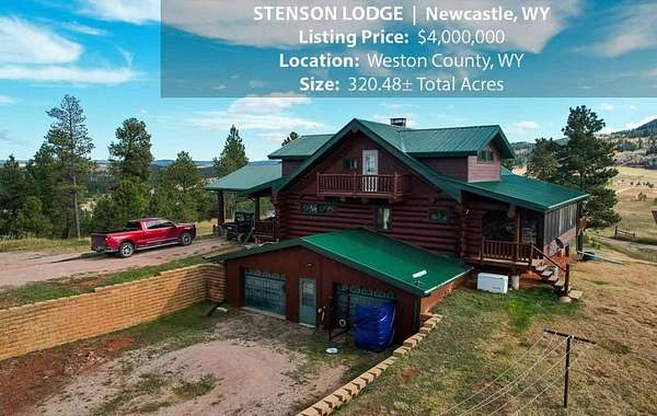 320 Acres of Land with Home for Sale in Newcastle, Wyoming