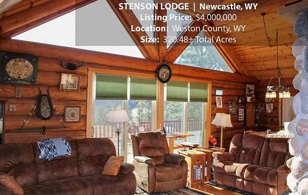 320 Acres of Land with Home for Sale in Newcastle, Wyoming