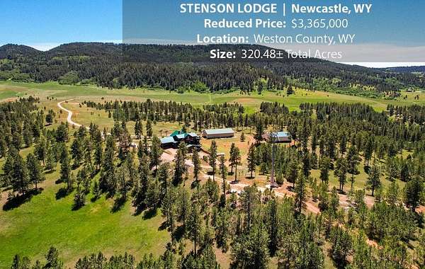 320 Acres of Land with Home for Sale in Newcastle, Wyoming