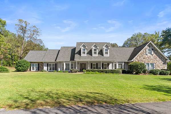 113 Acres of Land with Home for Sale in Fort Mitchell, Alabama