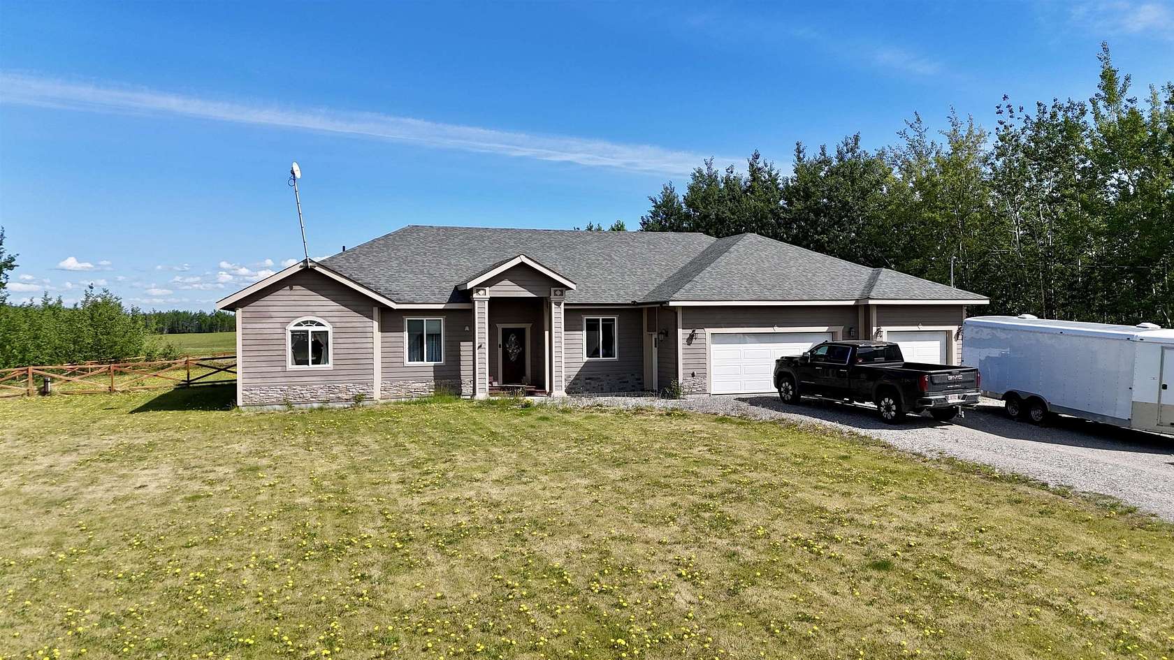 2.46 Acres of Land with Home for Sale in Delta Junction, Alaska