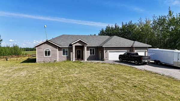 2.46 Acres of Land with Home for Sale in Delta Junction, Alaska