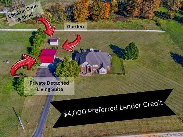 2.5 Acres of Residential Land with Home for Sale in Fayetteville, Arkansas