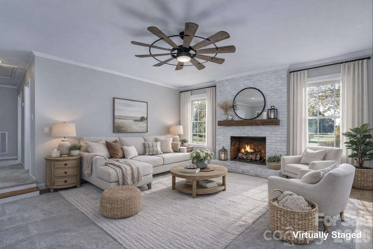 2 Acres of Land with Home for Sale in Shelby, North Carolina