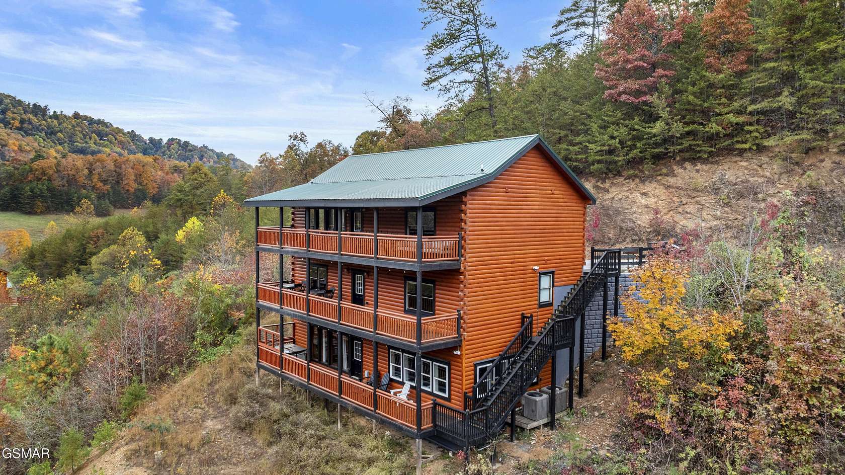 1.76 Acres of Residential Land with Home for Sale in Sevierville, Tennessee