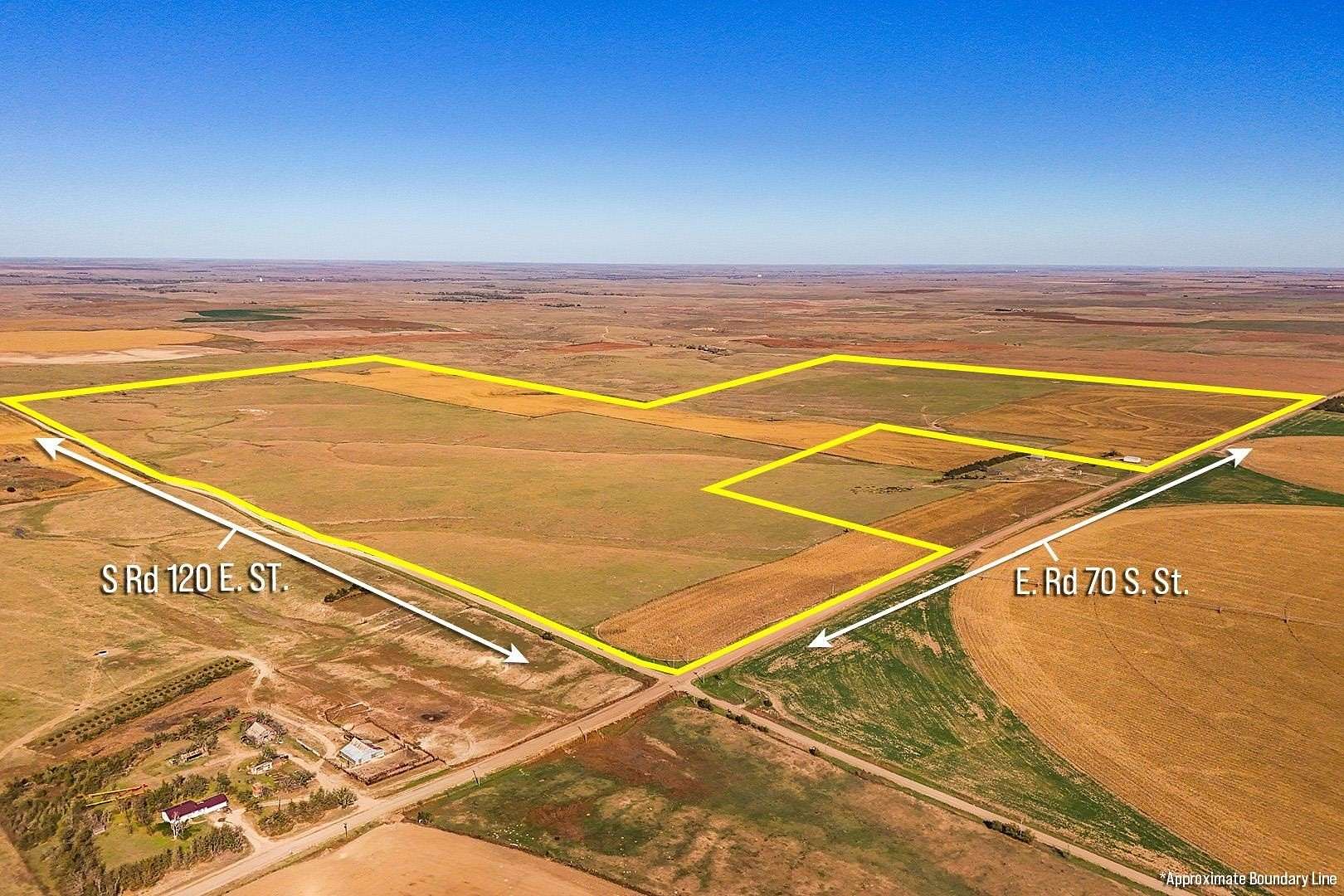 434 Acres of Agricultural Land for Auction in Hoxie, Kansas